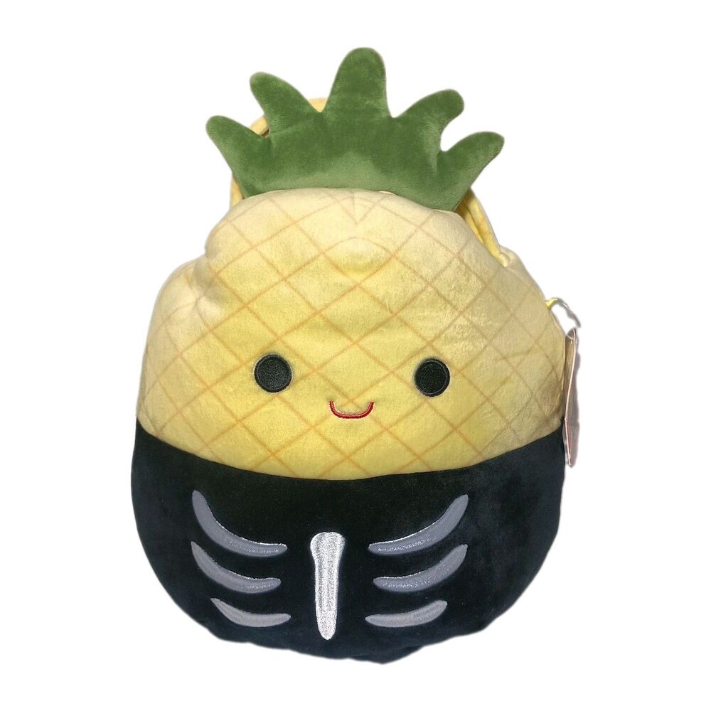 Original 14-Inch Halloween Maui Yellow Pineapple w/ Costume Squishmallows